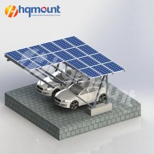 abri de voiture solaire