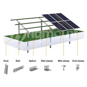 système de montage au sol solaire
