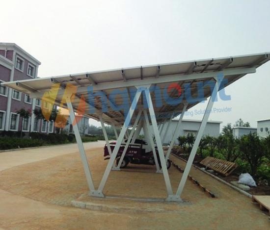 support de carport solaire en aluminium