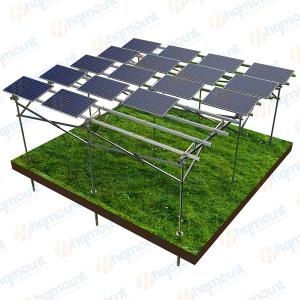 Structure de montage de ferme photovoltaïque Système de montage de panneaux solaires agricoles