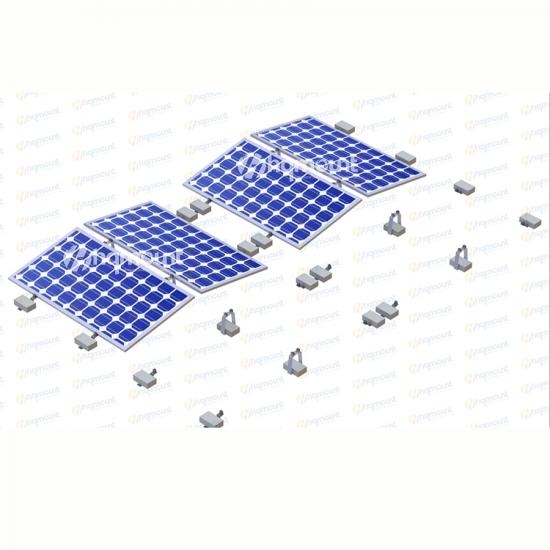 Système de montage de ballast solaire pour toit plat