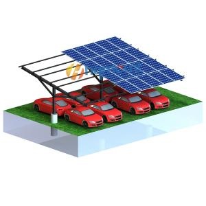 support de montage pour abri de voiture solaire en acier au carbone
        