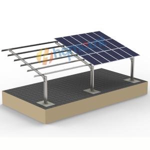 support de montage de carport solaire en acier au carbone
