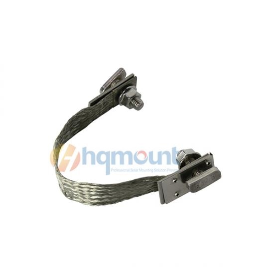 Grounding lug solar panel earthing solution