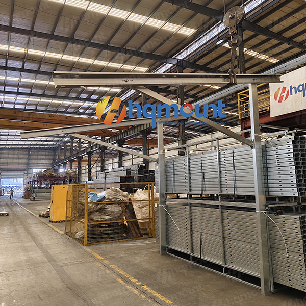 Maquette complète d'usine d'une structure à un seul poteau de 4 MW – tous les composants installés et vérifiés