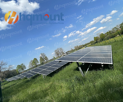 Projet de système de montage au sol HQ Mount 3MW PV
