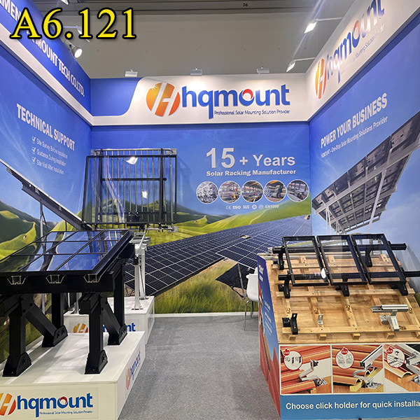 Intersolar Europe 2026 – HQ Mount au stand A6.121