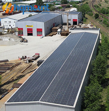 L'installation du projet photovoltaïque de toit en tôle de 1 MW a été achevée avec succès
