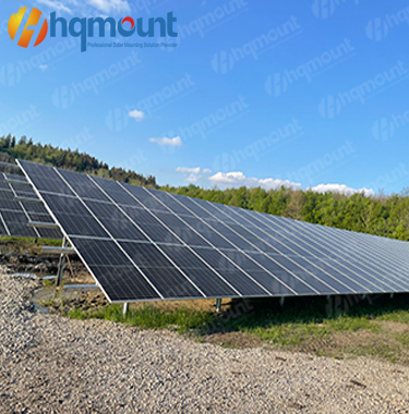 Projet de système de montage solaire au sol de 5 MW
