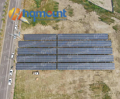 Projet de montage au sol solaire pré-assemblé HQ-GT3 de 1 MW
        