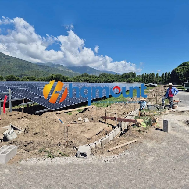 Projet de rack de montage au sol GT4 de 1,3 MW